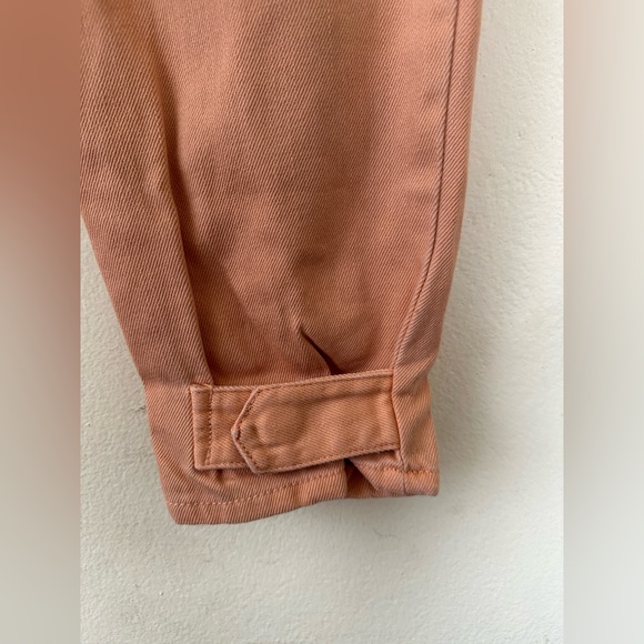 Forever 21 peach cargo pants size 26. - Picture 2 of 7